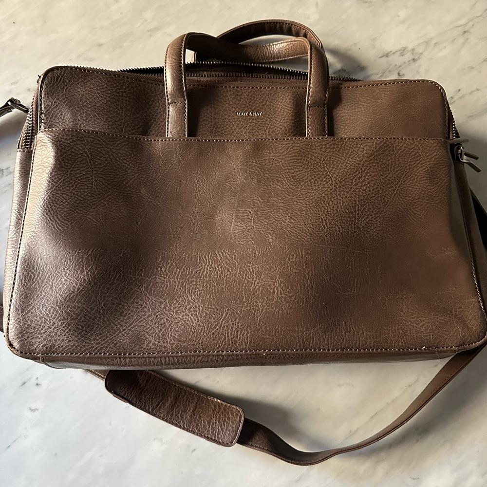 Matt & Nat Brown Briefcase for Men
